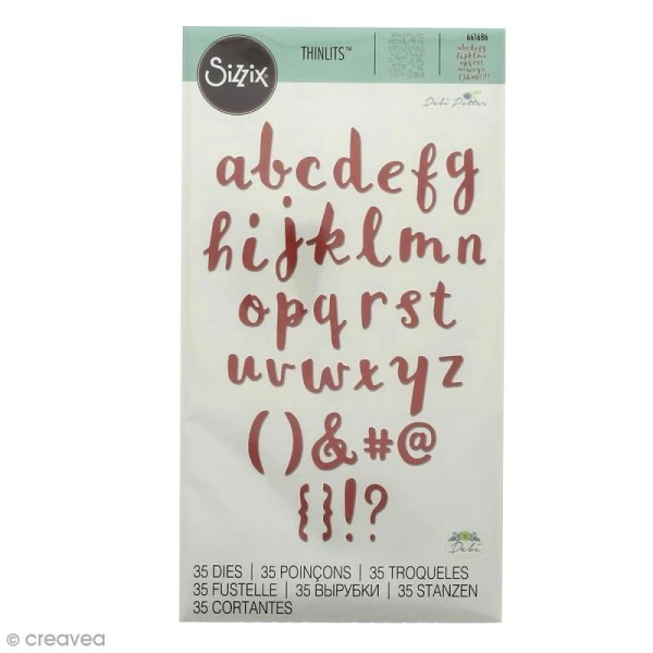 Grosses soldes ⌛ Dies Alphabet Et Textes Matrice Sizzix Thinlits - Alphabet - 35 Pcs 🤩 3 Grosses soldes ⌛ Dies Alphabet Et Textes Matrice Sizzix Thinlits - Alphabet - 35 Pcs 🤩