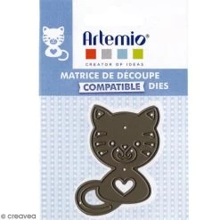 Tout neuf 😉 Dies Animaux Die Artemio Chat - 1 Matrice De Découpe 🤩 -Machines et accessoires mercerie Soldes unnamed file 1028