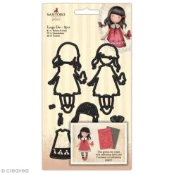 Bon marché 🤩 Gorjuss Dies Divers Matrice De Coupe Santoro - Time To Fly - 5,5 X 10 Cm ❤️