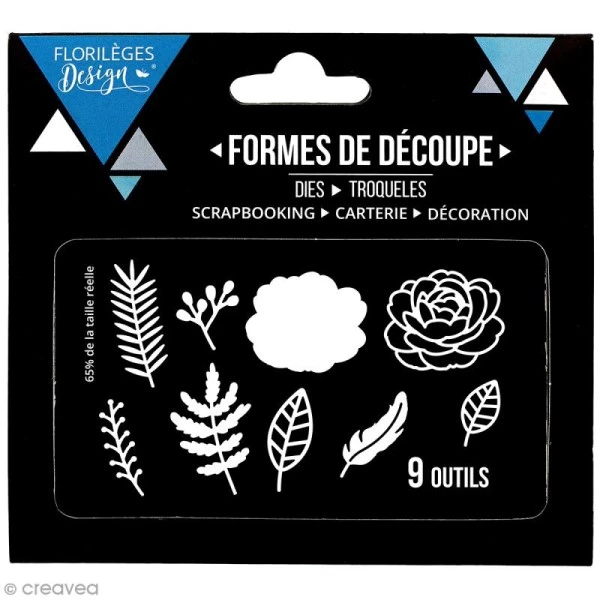 Meilleure vente ⭐ Dies Fleurs Et Nature Die Florilèges Design - Fleurs Et Feuillages - 9 Pcs 🥰 3 Meilleure vente ⭐ Dies Fleurs Et Nature Die Florilèges Design - Fleurs Et Feuillages - 9 Pcs 🥰