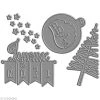 Budget 🥰 Dies Noël Die Florilèges Design - Les Quatros - Joyeux Noël - 4 Pcs ✔️ -Machines et accessoires mercerie Soldes unnamed file 1073