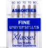Vente flash 😀 Klassé Aiguilles Machine Aiguilles Pointes Fines Pour Machine - Acier - Tailles Assorties - Universelles - 5 Pcs ❤️ 2 Vente flash 😀 Klassé Aiguilles Machine Aiguilles Pointes Fines Pour Machine - Acier - Tailles Assorties - Universelles - 5 Pcs ❤️ -Machines et accessoires mercerie Soldes unnamed file 1085