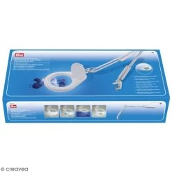 Promo 🥰 Lampe Loupe Loupe Lumineuse Prym - Avec Pince ⭐