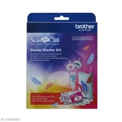 Le moins cher 😀 Brother Accessoires ScanNcut Kit De Démarrage Pour Tampons Scan'n'cut - 50 Motifs 😍