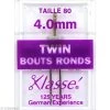 Vente flash ✔️ Klassé Aiguilles Machine Aiguille Double Bout Rond Pour Machine - Acier - Taille 80 Avec écart 4 Mm - Universelle 😍 2 Vente flash ✔️ Klassé Aiguilles Machine Aiguille Double Bout Rond Pour Machine - Acier - Taille 80 Avec écart 4 Mm - Universelle 😍 -Machines et accessoires mercerie Soldes unnamed file 1101