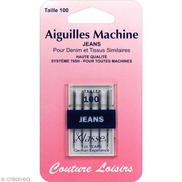 Sortie 🛒 Couture Loisirs Aiguilles Machine Aiguilles Pour Machine - Spécial 👖 Jeans - Taille 100 - 5 Pcs 🤩 3 Sortie 🛒 Couture Loisirs Aiguilles Machine Aiguilles Pour Machine - Spécial 👖 Jeans - Taille 100 - 5 Pcs 🤩