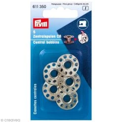 Bon marché 👏 Prym Canette De Machine à Coudre Canette Centrale En Acier Pour Machine à Coudre - 20,5 X 11,7 Mm - 5 Pcs 😉