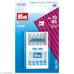 Meilleur prix 😍 Prym Aiguilles Machine Aiguille Machine à Coudre - Jersey - N°70-90 X 5 Pcs ⌛