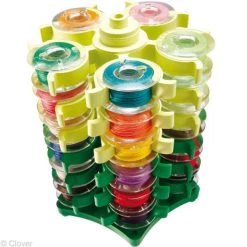 Remise 🔥 Canette De Machine à Coudre Tour Range Canette Clover 💯