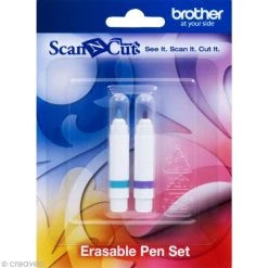 Coupon 🎁 Brother Accessoires ScanNcut Accessoire Scan'n'cut - Stylo Effaçable - 2 Pièces 🔥