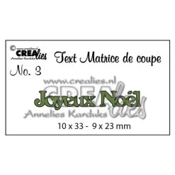 Top 10 😍 Crealies Dies De Découpe Die Texte "Joyeux Noël" 🔔
