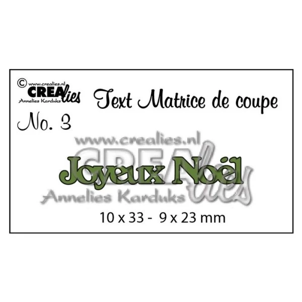 Top 10 😍 Crealies Dies De Découpe Die Texte "Joyeux Noël" 🔔 3 Top 10 😍 Crealies Dies De Découpe Die Texte "Joyeux Noël" 🔔