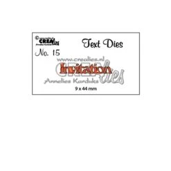 Meilleure affaire 🔔 Crealies Dies De Découpe Die Texte "Invitation" 🧨