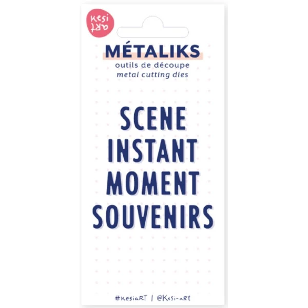 Tout neuf ✨ Dies De Découpe Métaliks Quatuor Moments Kesi'art ⭐ 3 Tout neuf ✨ Dies De Découpe Métaliks Quatuor Moments Kesi'art ⭐