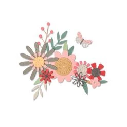 De gros 😉 AUTRE Dies De Découpe 17 Dies Fleurs De Printemps 💯