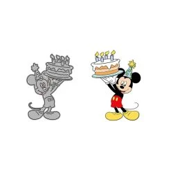 Offres 🧨 AUTRE Dies De Découpe Die Mickey - Mickey Et Le Gâteau D'anniversaire Disney 😉