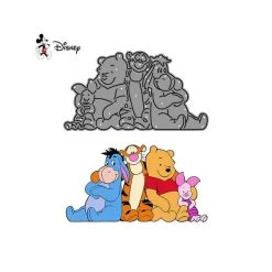 Budget 👍 AUTRE Dies De Découpe Die Winnie - Les Amis De Winnie Disney 💯