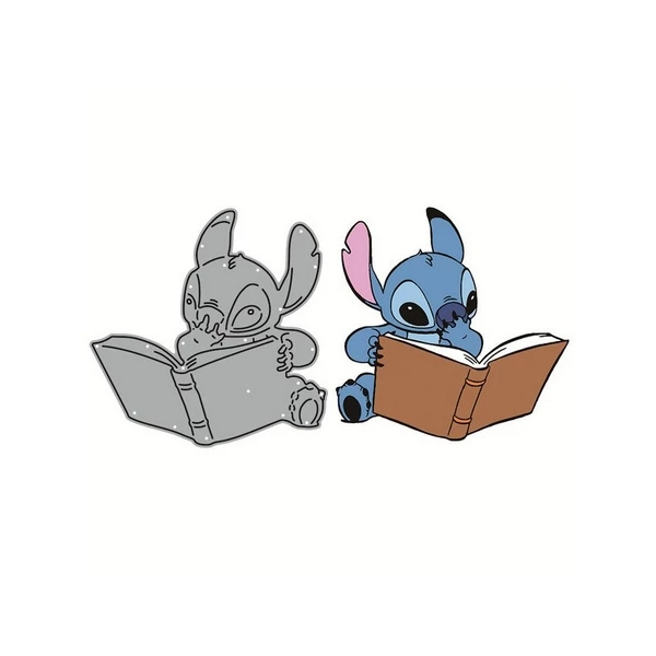 Promo 💯 AUTRE Dies De Découpe Die Disney - Stitch Et Son Livre 😉 3 Promo 💯 AUTRE Dies De Découpe Die Disney - Stitch Et Son Livre 😉