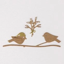 Budget ✨ Rayher Dies De Découpe Matrices De Découpe Oiseaux D'hiver - 8 Pièces 🎁
