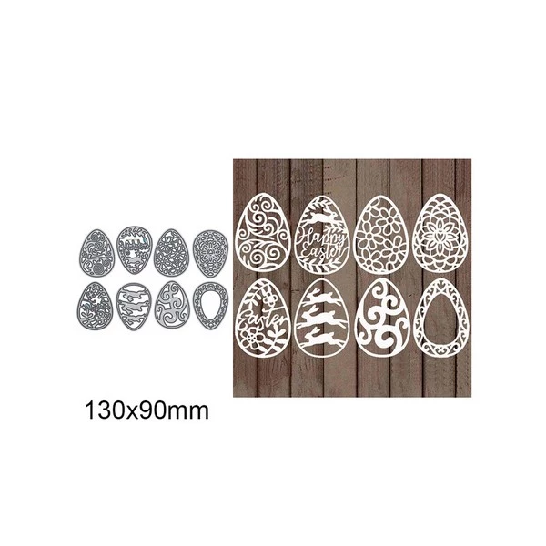 Tout neuf 😉 AUTRE Dies De Découpe Dies 8 Oeufs De Pâques 2 😉 3 Tout neuf 😉 AUTRE Dies De Découpe Dies 8 Oeufs De Pâques 2 😉