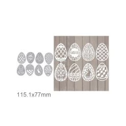 Budget 🤩 AUTRE Dies De Découpe Dies 8 Oeufs De Pâques 🤩