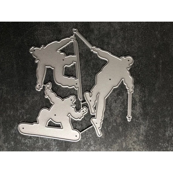 Tout neuf 👏 AUTRE Dies De Découpe 3 Dies Sports D'hiver 👏 3 Tout neuf 👏 AUTRE Dies De Découpe 3 Dies Sports D'hiver 👏