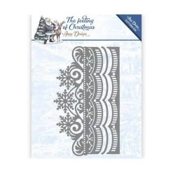 De gros 👏 Dies De Découpe Die Matrice De Découpe Embossage Amy Design The Feeting Of 🎁 Christmas ICE CRYSTAL BORDER 10111 🛒