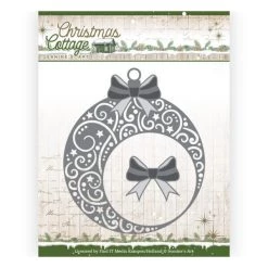 Offres 👏 Dies De Découpe Die Matrice De Découpe Embossage Jeanine S Art 🎁 Christmas Cottage 🎁 Christmas SWIRLS BAUBLE 10136 😍