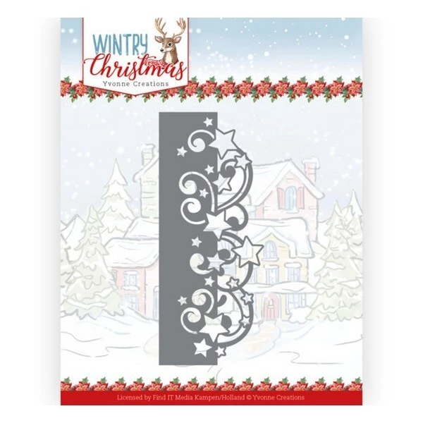 Promo đ YVONNE CREATIONS Dies De DĂ©coupe Die Matrice De DĂ©coupe Embossage Yvonne CrĂ©ations WINTRY đ CHRISTMAS STARS BORDER 10246 â 3 Promo đ YVONNE CREATIONS Dies De DĂ©coupe Die Matrice De DĂ©coupe Embossage Yvonne CrĂ©ations WINTRY đ CHRISTMAS STARS BORDER 10246 â