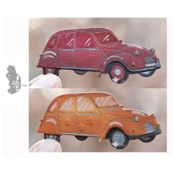 Grosses soldes 🔥 AUTRE Dies De Découpe Die Voiture Ancienne 2CV 👏