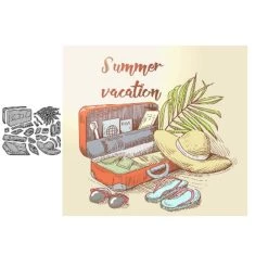 Grosses soldes ⭐ AUTRE Dies De Découpe Dies "on Part En Vacances" 😉