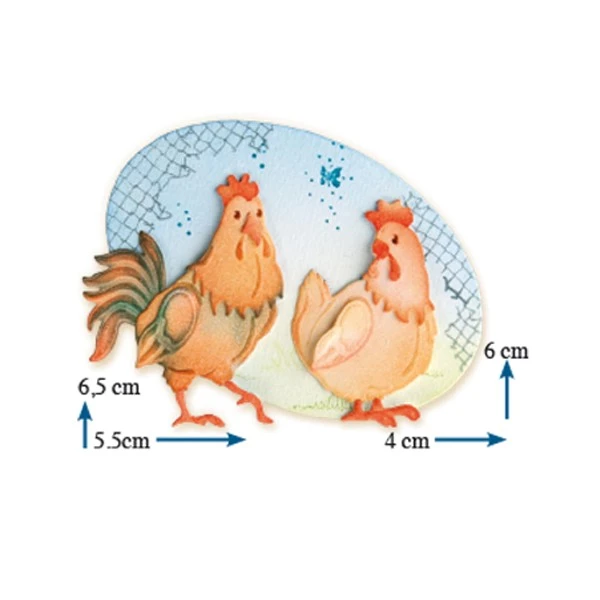 De gros đ„ AUTRE Dies De DĂ©coupe Dies Coq Et Poule đ 3 De gros đ„ AUTRE Dies De DĂ©coupe Dies Coq Et Poule đ