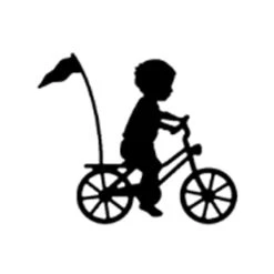 Sortie 🎉 AUTRE Dies De Découpe Die Petit Garçon Sur Son Vélo ❤️