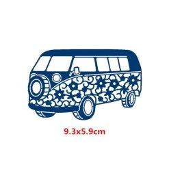 Sortie 💯 AUTRE Dies De Découpe Die Mini Van Hippie 🧨