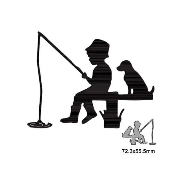 Budget 😍 AUTRE Dies De Découpe Die "à La Pêche" 😀 3 Budget 😍 AUTRE Dies De Découpe Die "à La Pêche" 😀