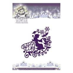 Tout neuf 😉 YVONNE CREATIONS Dies De Découpe Die Matrice De Découpe Embossage Yvonne Créations Magical Winter FAIRY 10043 🎉