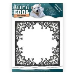 Offres 🤩 Dies De Découpe Die Matrice De Découpe Embossage Amy Design Keep It Cool COOL QUARE FRAME 10158 🔥