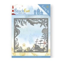 Top 10 ⌛ Dies De Découpe Die Matrice De Découpe Embossage Jeanine S Art Beach Fun FRAME 10038 🔥