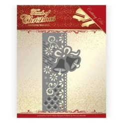Meilleure vente ⭐ Dies De Découpe Die Matrice De Découpe Embossage Precious Marieke 🎄 CHRISTMAS BELLS BORDER 10184 ✔️