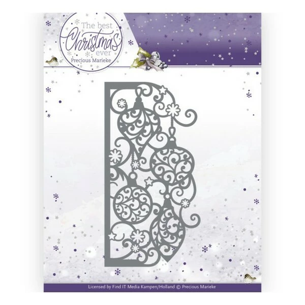 Coupon 👏 Dies De Découpe Die Matrice De Découpe Embossage Precious Marieke 🎄 CHRISTMAS BAUBLES EDGE 10210 👍 3 Coupon 👏 Dies De Découpe Die Matrice De Découpe Embossage Precious Marieke 🎄 CHRISTMAS BAUBLES EDGE 10210 👍