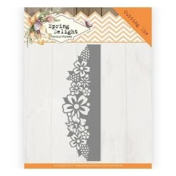 Remise 👏 Dies De Découpe Die Matrice De Découpe Embossage Precious Marieke SPRING BORDER 10172 ⭐