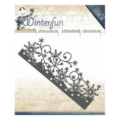 Le moins cher 🔔 Dies De Découpe Die Matrice De Découpe Embossage Precious Marieke WINTERFUN BORDER 10077 🔥