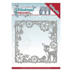 De gros 🛒 YVONNE CREATIONS Dies De Découpe Die Matrice De Découpe Embossage Yvonne Créations 🎄 Christmas Dreams ANIMAL FRAME 10140 ✨