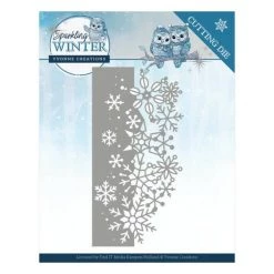 Coupon 😍 YVONNE CREATIONS Dies De Découpe Die Matrice De Découpe Embossage Yvonne Créations Sparkeling Winter BORDER 10189 💯