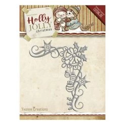 Remise ✨ YVONNE CREATIONS Dies De Découpe Die Matrice De Découpe Embossage Yvonne Créations Holly Jolly 🎄 CHRISTMAS 10072 ⭐
