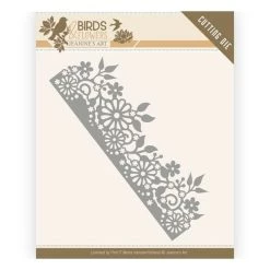 Nouveau 😀 Dies De Découpe Die Matrice De Découpe Embossage Jeanine S Art Birds & Flowers DAISY BORDER 10058 💯