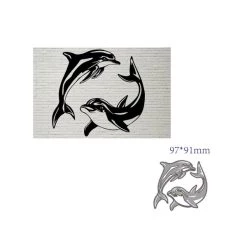 Meilleur prix ⌛ AUTRE Dies De Découpe Die 2 Dauphins ⌛
