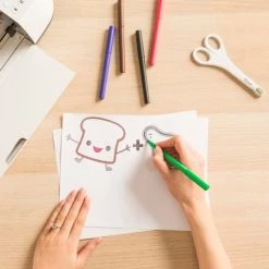 Nouveau 🎉 Accessoires Cricut Maker Assortiment Feutres Infusible Ink - Pointe Fine 0,4 Mm - Cricut Maker - 30 Pcs 🔥 -Machines et accessoires mercerie Soldes unnamed file 152