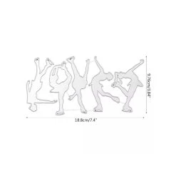 Budget ❤️ AUTRE Dies De Découpe 5 Dies Patinage Artistique ⌛