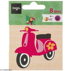 Le moins cher ⭐ Draeger By Toga Dies Divers Matrice De Coupe - Scooter Vintage - 5,4 X 3,2 Cm 💯